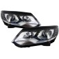 Priekiniai žibintai LED DRL tinka VW Tiguan MK I Facelift (2012-2015) OEM Xenon Design