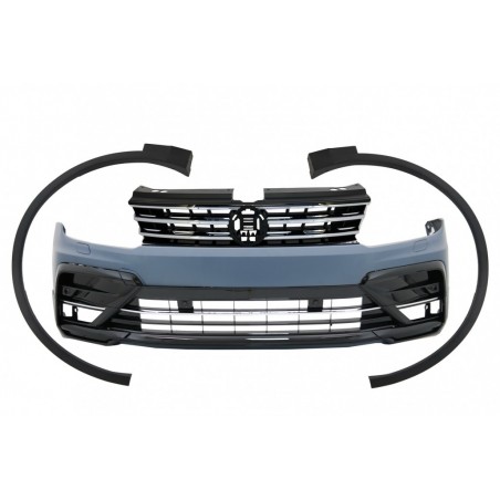 Front Bumper suitable for VW Tiguan II Mk2 AD BW (2016-2019) R-Line Design