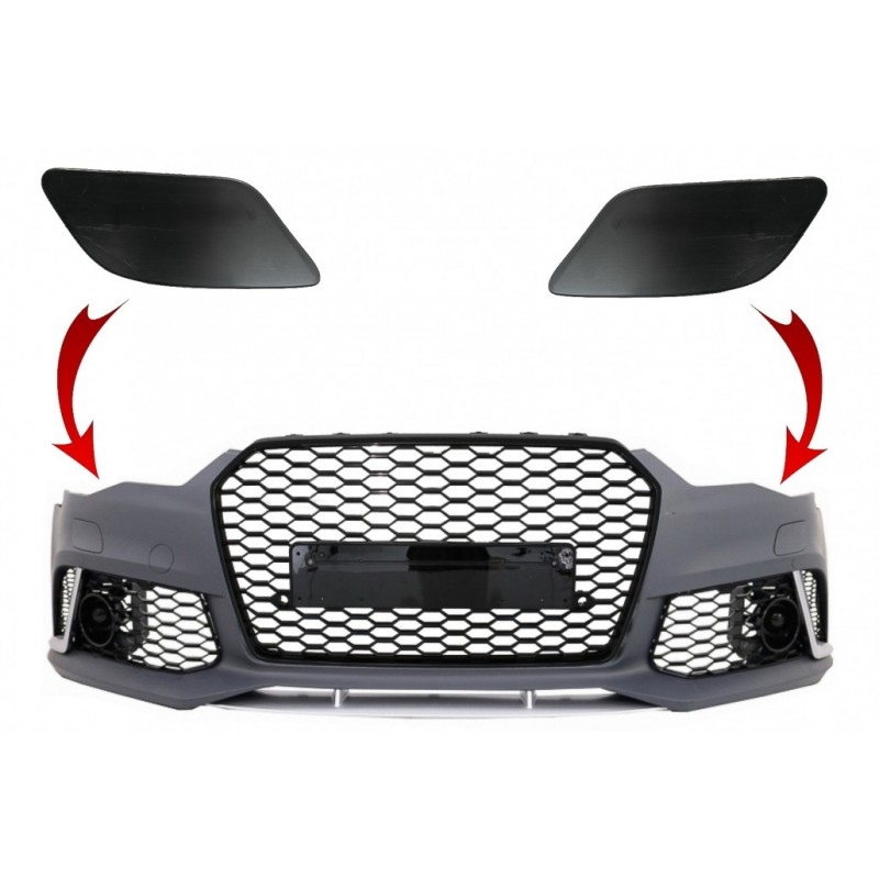 SRA dangteliai priekinis buferis tinka Audi A6 C7 4G (2011-2018) RS6 Design