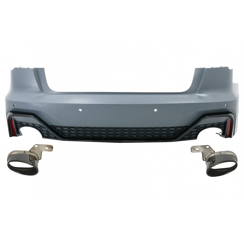 Rear Bumper suitable for Audi A6 C8 4K Sedan (2018-Up) RS Design