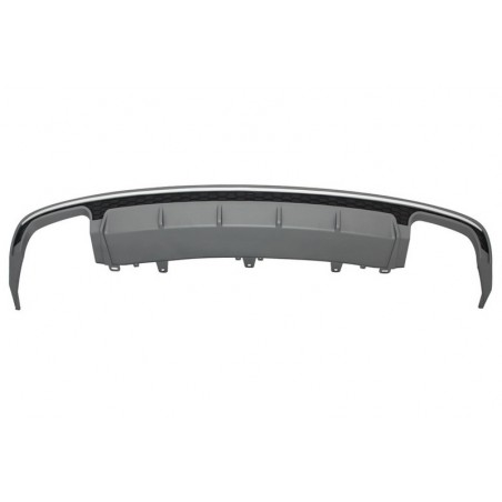 Rear Bumper Valance Diffuser suitable for Audi A6 4G Facelift Limousine Avant (2015-2018) S6 Design
