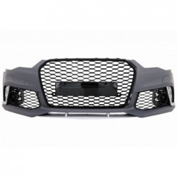 Front Bumper suitable for Audi A6 C7 4G Facelift (2015-2018) RS6 Design With Grille