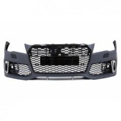 Priekinis buferis tinka Audi A7 4G Pre-Facelift (2010-2014) RS7 dizainas su grotelėmis