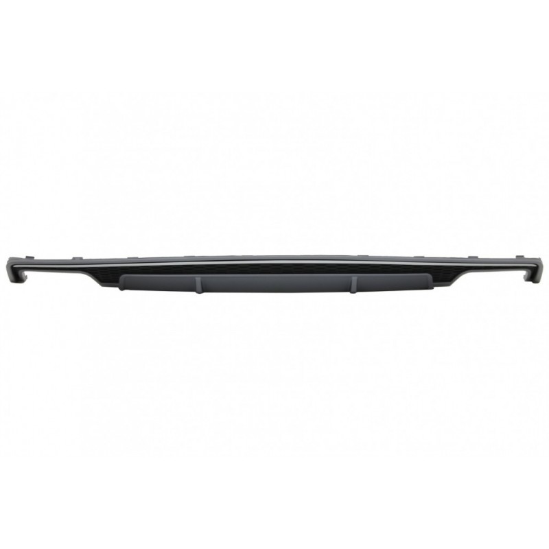 Rear Bumper Valance Air Diffuser suitable for Audi A7 4G Facelift (2015-2018) S7 Design Only Standard Bumper