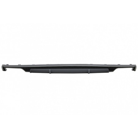 Rear Bumper Valance Air Diffuser suitable for Audi A7 4G Facelift (2015-2018) S7 Design Only Standard Bumper