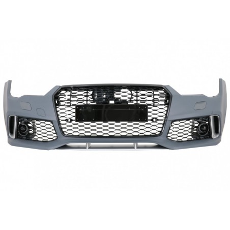 Front Bumper suitable for Audi A7 4G Facelift (2015-2018) RS7 Design With Grille