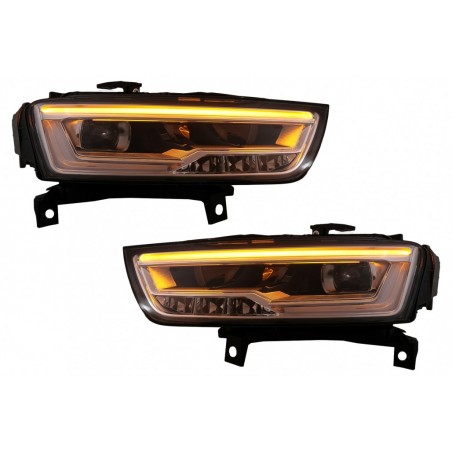 Full LED Headlights suitable for Audi Q3 8U Facelift (2014-2017) Conversion from Xenon to LED