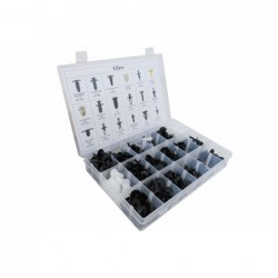Auto Clips Plastic Fasteners Kit 425 pcs