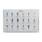 Auto Clips Plastic Fasteners Kit 425 pcs