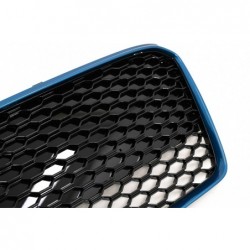 Priekinės grotelės tinka Audi R8 42 1st Generation Facelift (2013-2015) RS Design Glossy Black Blue