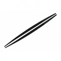 Side Skirts Add-on Lip Extensions suitable for BMW 1 Series Hatchback F20 F21 (2011-2019) M-Performance Design Piano Black