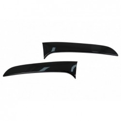 Trunk Rear Window Fin Spoiler suitable for BMW 1 Series F20 F21 (2011-2019) Piano Black