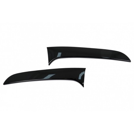 Trunk Rear Window Fin Spoiler suitable for BMW 1 Series F20 F21 (2011-2019) Piano Black