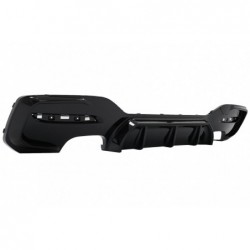 Galinis buferis Spoileris Valance difuzorius Twin Double Outlet tinka BMW 1 Series F20 F21 LCI (2015-2019) Piano Black