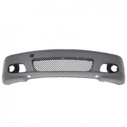 Front Bumper suitable for BMW 3 Series E46 Coupe Cabrio (1999-2007) M-tech M-technik M-Sport II Design Without Fog Lights