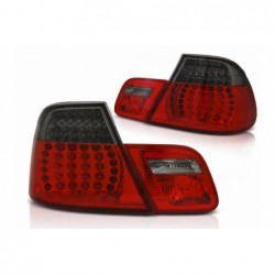 LED Taillights suitable for BMW 3 Series E46 Coupe 2D (04.2003-2005) Red Smoke