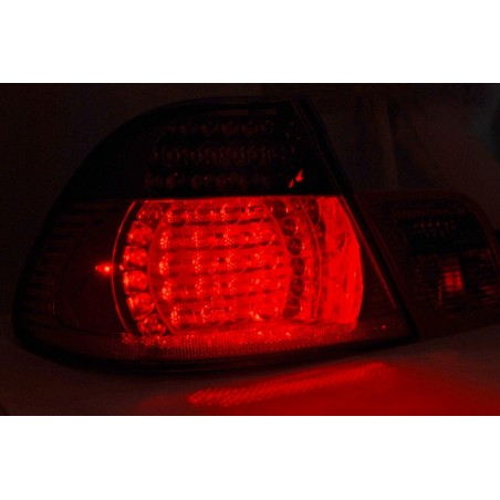 LED Taillights suitable for BMW 3 Series E46 Coupe 2D (04.2003-2005) Red Smoke