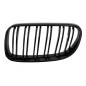 Priekinės inkstų grotelės, tinkamos BMW 3 serijos E92 E93 Coupe kabrioletui LCI (2010-2015) Double Stripe Piano Black