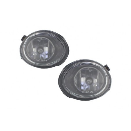 Fog Lights Clear Chrome suitable for BMW E46 (1998-2003) E39 (1996-2002) Sport Version