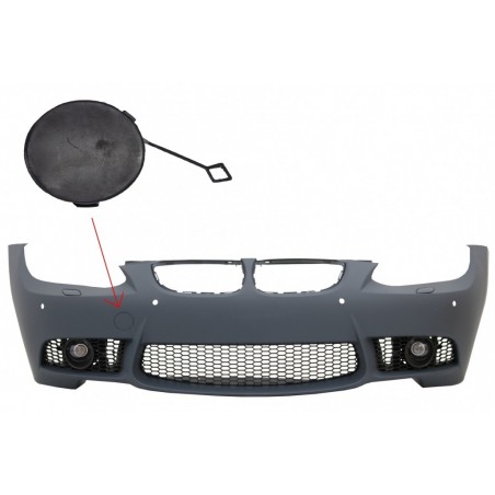 Vilkimo kablio dangtis Priekinis buferis tinka BMW 3 serijos E90 E91 (2004-2011) E92 E93 M3 (2006-2009) M3 dizainas