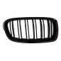 Central Grilles Kidney Grilles suitable for BMW 3 Series F30 F31 (2011-up) Double Stripe M Design Piano Black