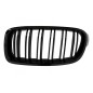 Central Grilles Kidney Grilles suitable for BMW 3 Series F30 F31 (2011-up) Double Stripe M Design Piano Black