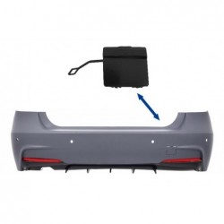 Tow Hook Cover Rear Bumper suitable for BMW 3 Series F30 (2011-up) M-Performance M-Tech Design