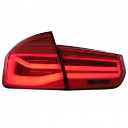 LED Taillights Conversion to LCI Design suitable for BMW 3 Series F30 Pre LCI LCI (2011-2019) Red Clear with Dynamic Sequential 