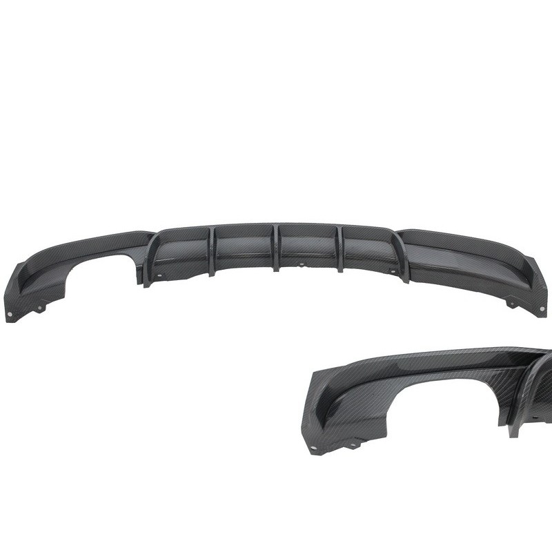 Rear Bumper Spoiler Valance Diffuser Carbon suitable for BMW 3 Series F30 F31 (2011-up) M Design Left Outlet