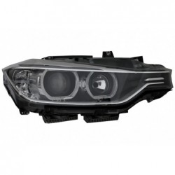 LED DRL Angel Eyes Headlights with Projector suitable for BMW 3 Series F30 F31 (2011-2015)