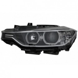 LED DRL Angel Eyes Headlights with Projector suitable for BMW 3 Series F30 F31 (2011-2015)