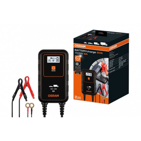 OSRAM akumuliatoriaus įkroviklis 908 OEBCS908