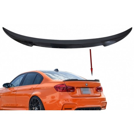 Bagažinės spoileris tinka BMW 3 serijos F30 F80 (2011-2018) M4 Design Real Carbon
