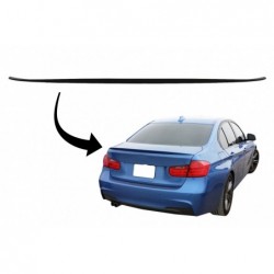 Trunk Boot Lid Spoiler suitable for BMW 3 Series F30 (2010-up) M3 Design Matte Black