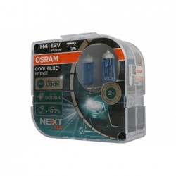 OSRAM COOL BLUE INTENSE NEXT GEN H4 Auto-Moto halogeninis priekinis žibintas 64193CBN-HCB 12V kietos šerdies dėžutė (2 vnt.)