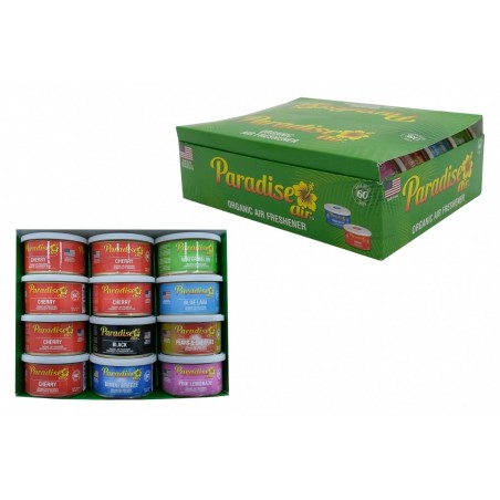 „Paradise Air Fresh“ organinis oro gaiviklis, 12 skardinių