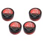 „Paradise Fresh Air Ultimate Gel“ oro gaiviklis „Platinum“ serijos kvapus naikinantis 4 stiklainiai „Black Cherry“