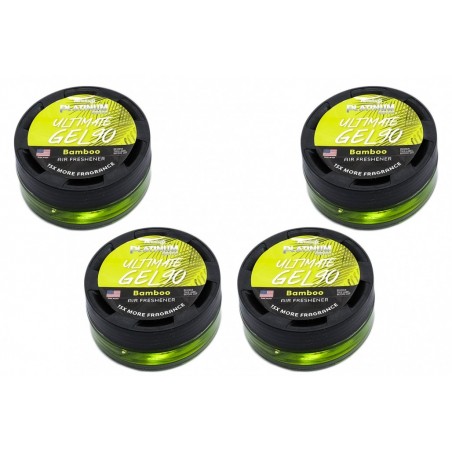 Paradise Fresh Air Ultimate Gel oro gaiviklis Platinum serijos kvapus naikinantis 4 bambuko stiklainiai