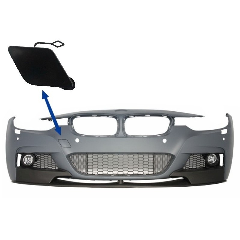 Vilkties kablio dangtis priekinis buferis, tinkamas BMW 3er F30 F31 Sedan Touring (2011 m. ir iki 2011 m.) M-tech M Performance 