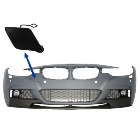 Vilkties kablio dangtis priekinis buferis, tinkamas BMW 3er F30 F31 Sedan Touring (2011 m. ir iki 2011 m.) M-tech M Performance 