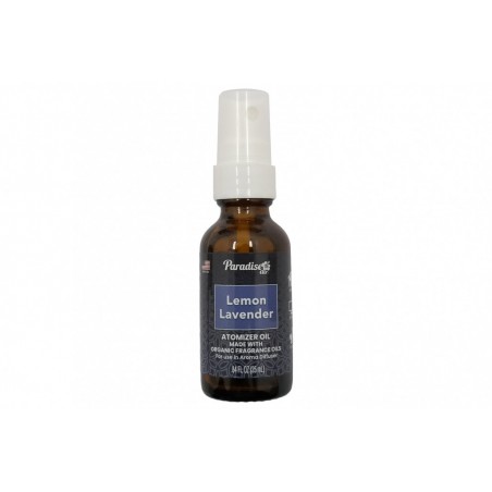 Paradise Air Fresh Atomizeris Alyvos oro gaiviklis purškalas 25 ml Lemon Levender 25 vienetų aromato difuzorius