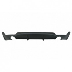 Rear Bumper Diffuser suitable for BMW 4 Series F32 F33 F36 (2013-) Coupe Cabrio M Performance Design Twin Single Outlet