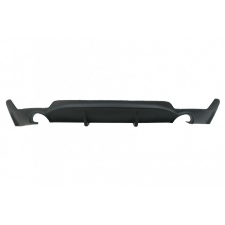 Rear Bumper Diffuser suitable for BMW 4 Series F32 F33 F36 (2013-) Coupe Cabrio M Performance Design Twin Single Outlet