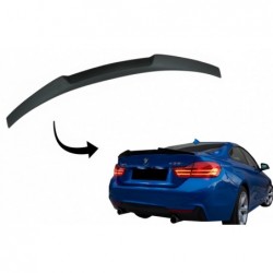 Trunk Spoiler suitable for BMW 4 Series Coupe F32 (2013-up) M4 CSL Design Matte Black