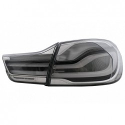Full LED Bar Taillights suitable for BMW 4 Series F32 F33 F36 (2013-2016) Smoke with Static Turning Signal
