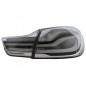 Full LED Bar Taillights suitable for BMW 4 Series F32 F33 F36 (2013-2016) Smoke with Static Turning Signal