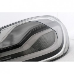 Full LED Bar Taillights suitable for BMW 4 Series F32 F33 F36 (2013-2016) Smoke with Static Turning Signal