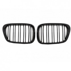 Central Kidney Grilles suitable for BMW E39 5 Series (1997-2003) Double Stripe M Design Piano Black