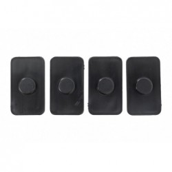 Dummy PDC jutiklio angos dangtis 18 mm priekinis galinis buferis, 4 vnt