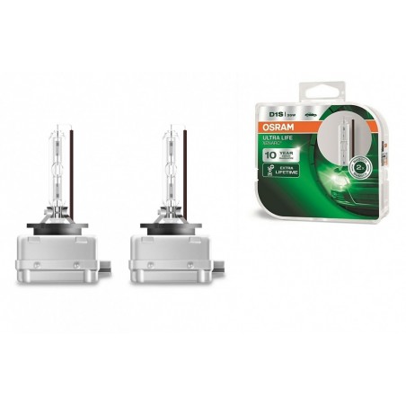 OSRAM XENARC ULTRA LIFE D1S 35W 66140ULT-HCB kietos šerdies dėžutė (2 vnt.)